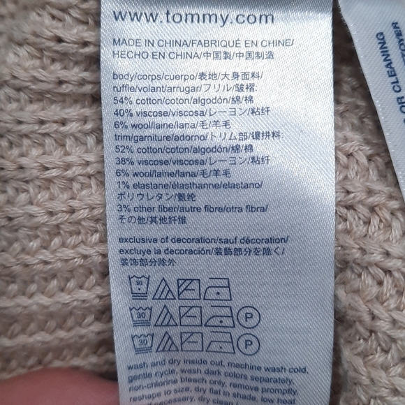 Tommy Hilfiger Bell Sleeve Sweater - Picture 9 of 9